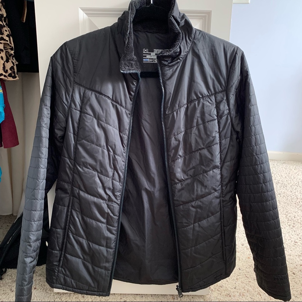 NWOT NEVER WORN - Black Under Armour Puffer Jacket